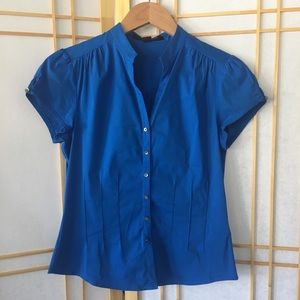 Beautiful blue Express top